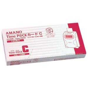 タイムカードタイムパックＰ@CＫカードＢ 4欄印字Card-B 100枚未使用 アマノ タイムカード TimeP@CKカード(4欄印字)B 100枚 : BUNGU便