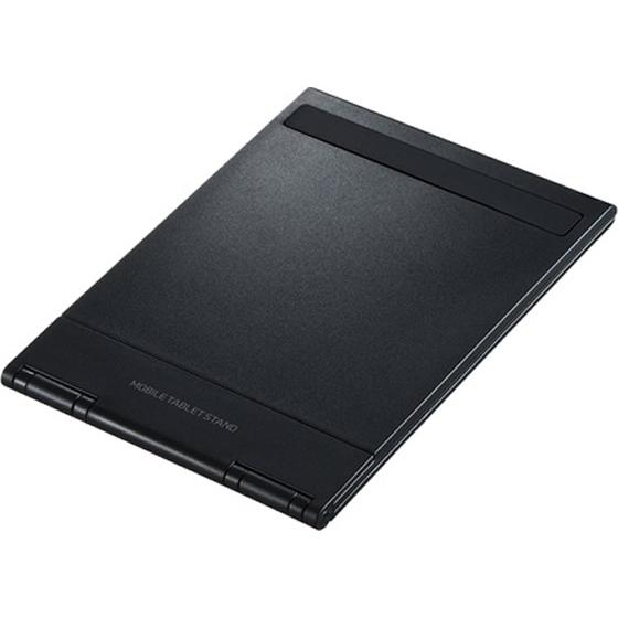 【お取り寄せ】サンワサプライ モバイルタブレットスタンド ブラック PDA-STN11BK