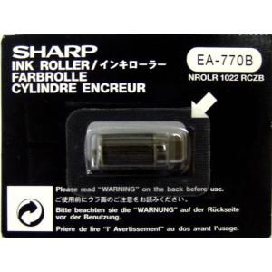 (まとめ) シャープ 電子レジスタ用インキローラー黒 TY124AB 1個 【×10セット】 送料無料 SHARP（シャープ） レジスター用インクローラー TY-0222B（黒）/IR-40