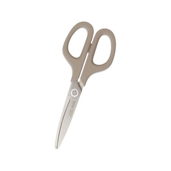 プラス はさみ フィットカットカーブ スマート アッシュブラウン 35-232