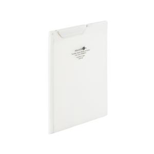 リヒトラブ/AQUA DROPs クリップファイル A5タテ 短辺とじ 乳白