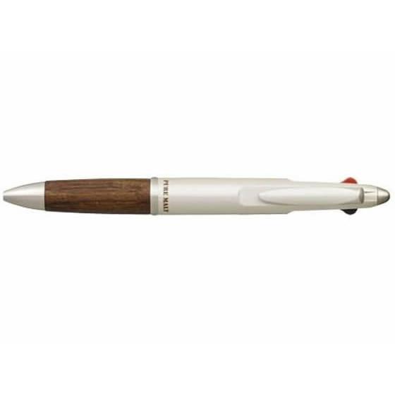 【お取り寄せ】三菱鉛筆 ピュアモルト 多機能ペン2&amp;1 ダークブラウン