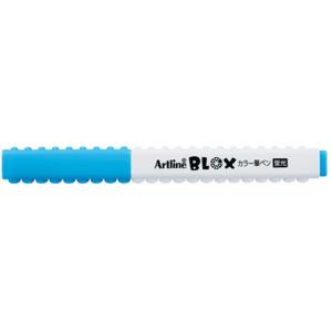シヤチハタ BLOXカラー筆ペン 蛍光 ブルー KTX-FF-Bの商品画像