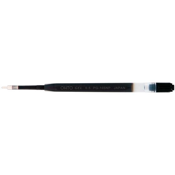 オート ゲルボールペン替芯 0.5mm 黒 PG-105NP
