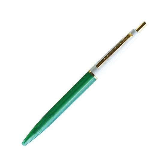 アンテリック 油性ボールペン 0.5mm コンビ ホワイト+グリーン BP1-CWG