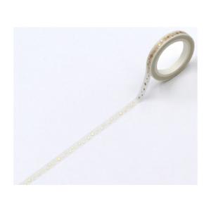 マスキングテープ ワールドクラフト キラキラ Simple 箔押し Sparkly