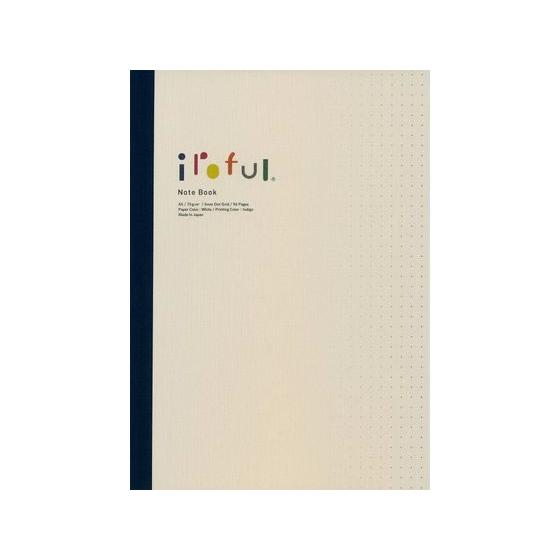 【お取り寄せ】SAKAETP iroful ノート A5 ホワイト 96頁 5mmドット PI-A5...