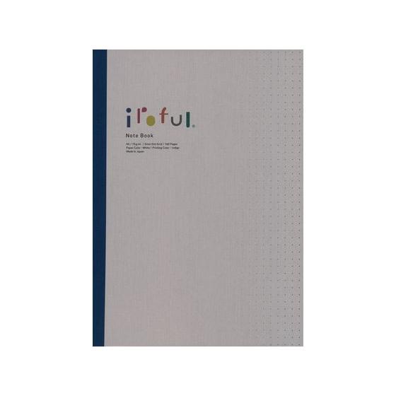 【お取り寄せ】SAKAETP iroful ノート A5 ホワイト 160頁 5mmドット PI-A...