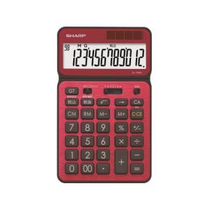 SHARP（シャープ） ナイスサイズタイプ電卓12桁 ディープブルー EL
