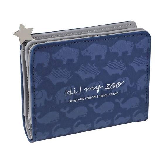 【お取り寄せ】クツワ HI!MY ZOO ウォレット ネイビー HZ039NB