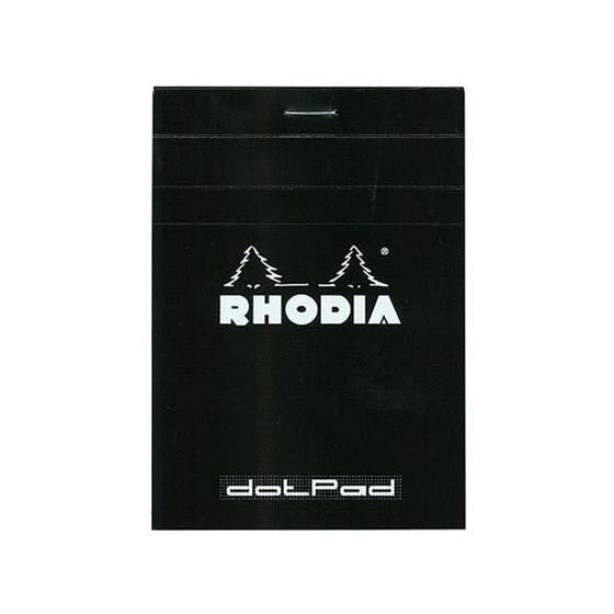 【お取り寄せ】クオバディス ロディア メモ ドット方眼B7ブラック CF12559