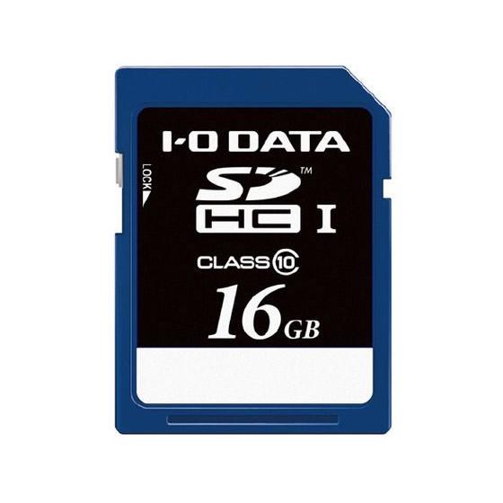 【お取り寄せ】I・Oデータ スピードクラス10対応 SDメモリーカード 16GB オリジナル