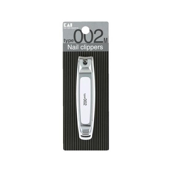 【お取り寄せ】貝印 ツメキリ type002 M 白 000KE0102
