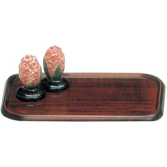 【お取り寄せ】EBM 木製 カスタートレー とち ウレタン塗装 PB-603 長角