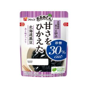 フジッコ おまめさん 甘さをひかえた 北海道黒豆 110g