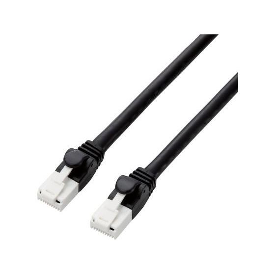 【お取り寄せ】エレコム Cat6A準拠LANケーブル 1m ツメ折れ防止