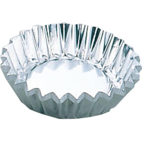 【お取り寄せ】霜鳥製作所 S印 アルミ箔 マドレーヌ 丸 小 No.305