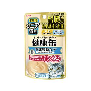 【お取り寄せ】アイシア 健康缶パウチ シニア猫用 下部尿路ケア 40g KCP-8