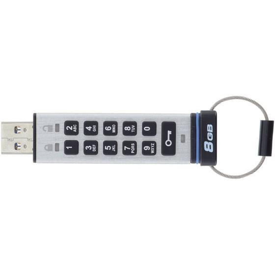 【お取り寄せ】USB3.0 10Key付 セキュリティ 8GB HUD-PUTK308GA1