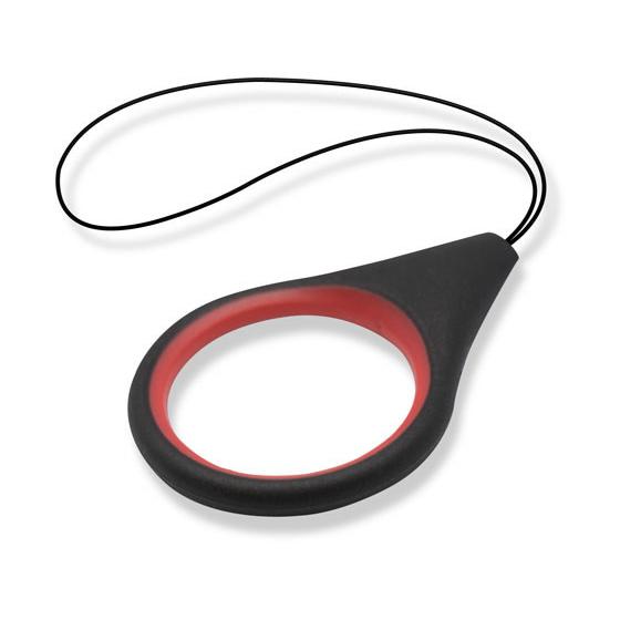 【お取り寄せ】エレコム フィンガーストラップ ハイブリッド P-STFHVBK