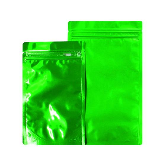 【お取り寄せ】セイニチ 「ラミジップ」 アルミカラースタンド 緑 160×120+35 50枚