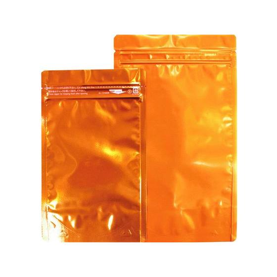 【お取り寄せ】セイニチ 「ラミジップ」 アルミカラースタンド 橙 160×120+35 50枚