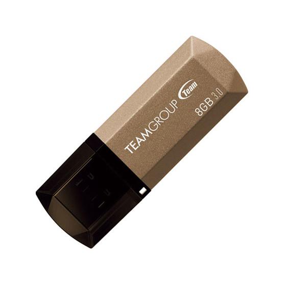 【お取り寄せ】TEAM USB3.0キャップ式USBメモリ 8GB TC15538GD01