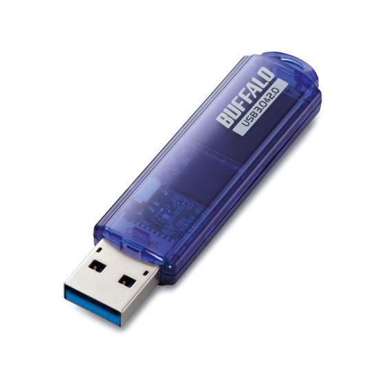 バッファロー USB3.0 USBメモリ 16GB ブルー RUF3-C16GA-BL