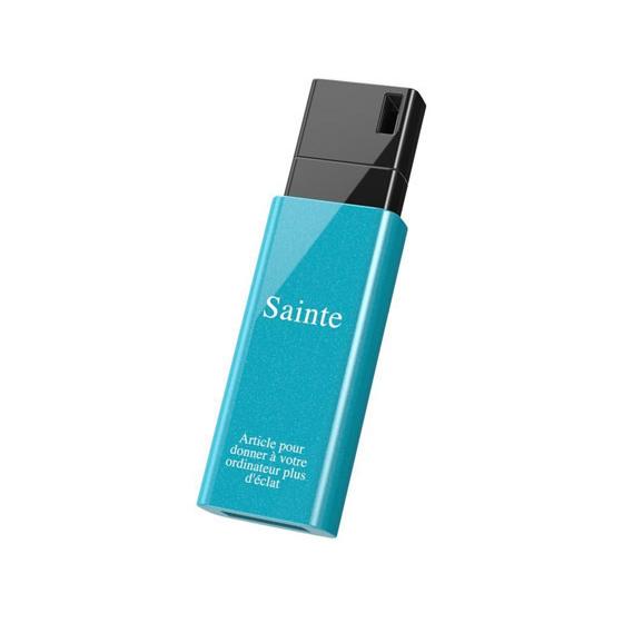 【お取り寄せ】バッファロー ノックスライドUSBメモリ 32GB ブルー RUF3-KSW32G-B...