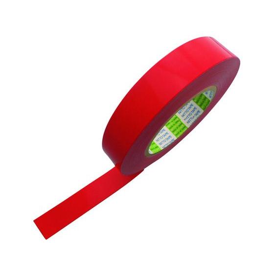 【お取り寄せ】日東エルマテ ラインテープ E-SD(BC) 0.16mm×25mm×50m 赤