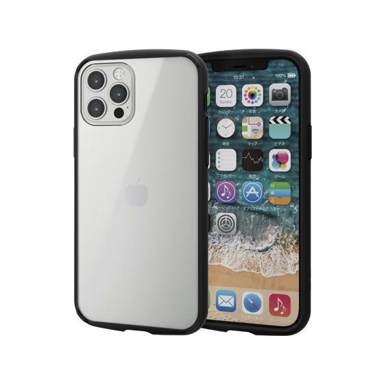 【お取り寄せ】エレコム iPhone12 iPhone12Pro ケース PM-A20BTSLFCB...