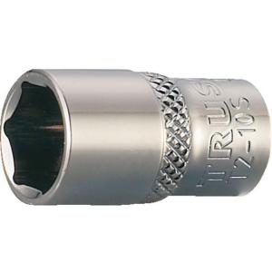 【お取り寄せ】TRUSCO ソケット 6角タイプ 差込角6.35 対辺4mm T2-04S