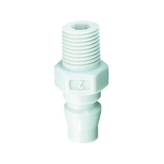 【お取り寄せ】ジョプラックス 樹脂プラグ 相手側取付メネジRc(PT)1／4 JS-02