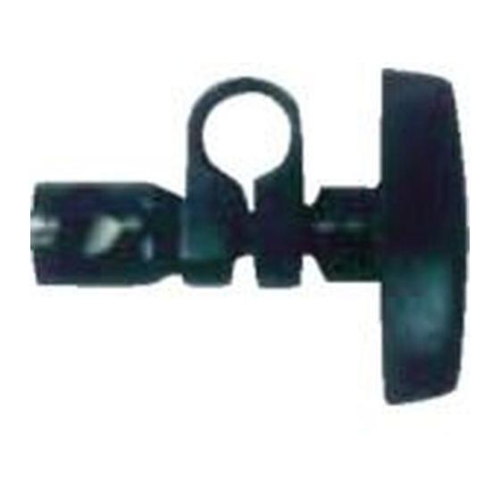 【お取り寄せ】TRUSCO クリップ一式 ノブ付 TMBー80用 TMB-CL