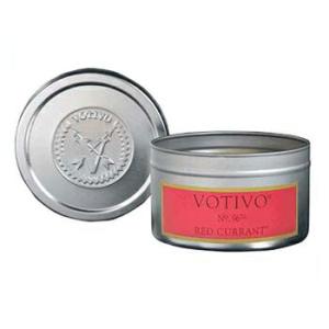 ☆VOTIVOボーティボ アロマティック トラベルティンキャンドル レッド カラント 157-130...