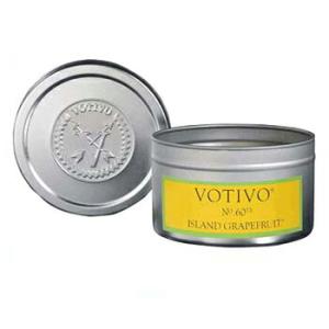 ☆VOTIVOボーティボ アロマティック トラベルティンキャンドル Iグレープフルーツ 157-13...