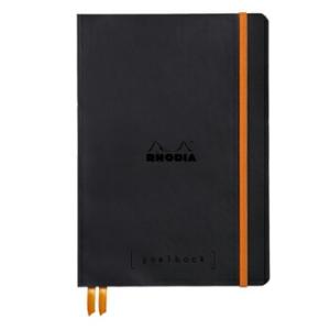 ☆RHODIA ロディアラマ ゴールブック A5 ドット ブラック cf117742