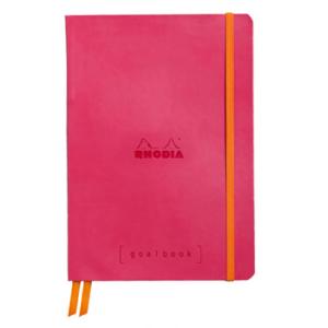 RHODIA ロディアラマ ゴールブック A5 ドット ラズベリー cf117752｜bungumarche