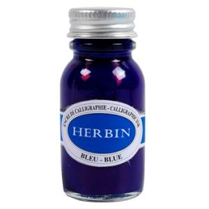 J.HERBIN エルバン カリグラフィーインク 15ml ブルー つけペン用 hb12410 父の日｜bungumarche