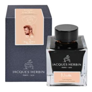 JACQUES HERBIN エルバン アーティストクリエーション Nude ヌード 万年筆・つけペン用インク 50ml hbj13240｜bungumarche