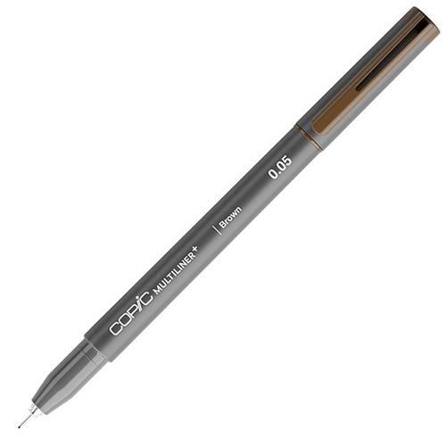 トゥー  COPIC MULTILINER+ コピック マルチライナープラス 0.05mm ブラウン...