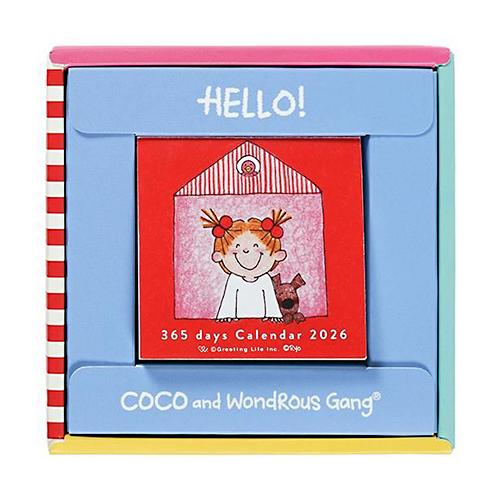 ☆グリーティングライフ 2026年版ココちゃん日めくりカレンダー  C-1694-RY