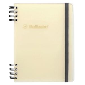 デルフォニックス ロルバーン ポケット付メモ クリア L クリアグレー