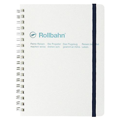 デルフォニックス Rollbahnロルバーン ポケット付メモ メタリック L パールホワイト DEL...
