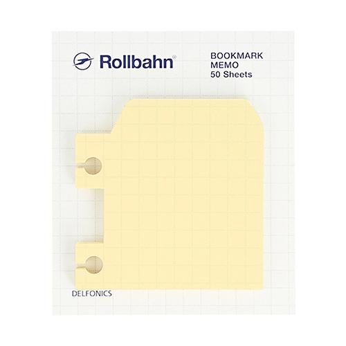 デルフォニックス ロルバーンブックマーク メモ クリーム DELFONICS Rollbahn 50...