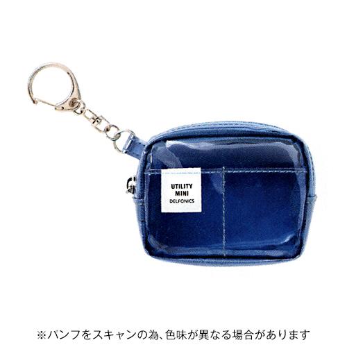デルフォニックス インナーキャリングキーホルダークリア クリアブルー DELFONICS 50126...