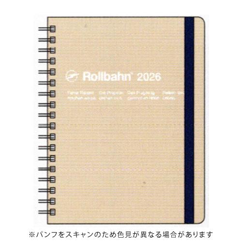 デルフォニックス 2026年版手帳 ロルバーン ダイアリー L グレージュ DELFONICS Ro...