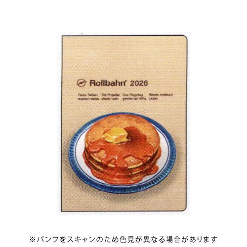 デルフォニックス 2026年版手帳 ロルバーン ノートダイアリー スイーツ A6 A柄 ホットケーキ...