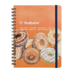 デルフォニックス アメリカンスイーツロルバーンポケット付メモ L D ドーナツ オレンジ 501317-973｜文具マルシェ