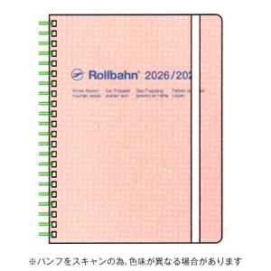2026年 手帳 ロルバーンダイアリー WARMGREY TAIL L グレージュ イヌ